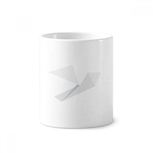 Porte-brosse à dents et stylo origami pigeon pour une salle de bain zen et un bureau ordonné