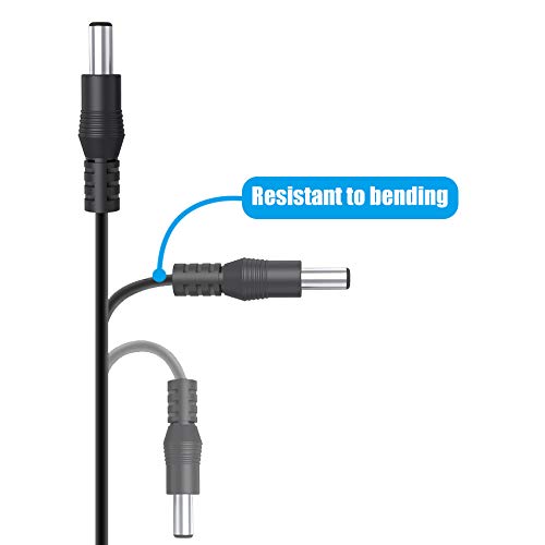 USB to DC Cable, Ancable 1M USB 2.0 A Male to DC 5.5 x 2.1mm Plug Charging Cord Adapter with 2.5x0.7mm, 3.5x1.35mm, 4.0x1.7mm, 5.5x2.5mm, 3.0x1.0mm Connectors