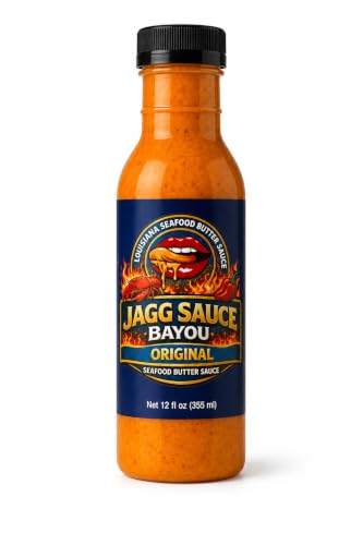 Jagg Sauce Bayou Original Louisiana Seafood Butter Sauce, 12 fl