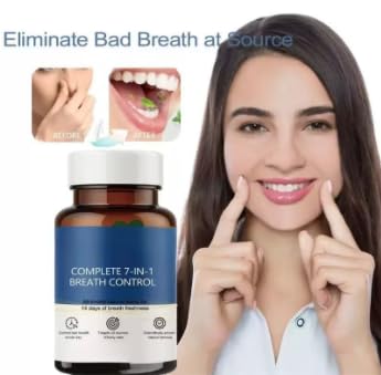 Parfum désodorisant 7 en 1 pour le corps, une haleine fraîche en 14 jours | une haleine fraîche et un équilibre intestinal