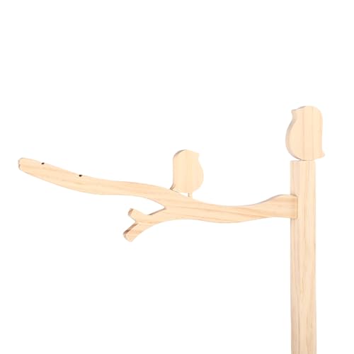Bras mobile pour berceau anti-chute | Support solide en bois
