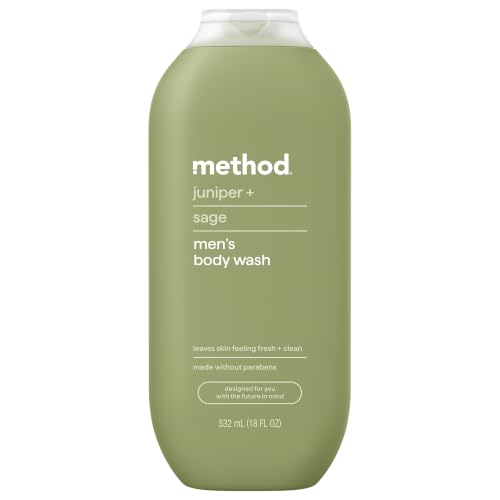 Image of method Men's Body Wash, Juniper + Sage, 18 fl oz