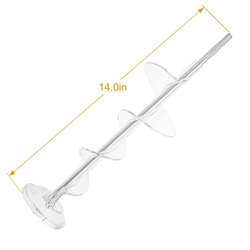 Siwdoy Auger WR17X11939 WR17X11705 Compatible with GE Refrigerator Freezer Ice Bucket AP3849786 PS1018130 AP3672963 PS964350 - Thumbnail 2