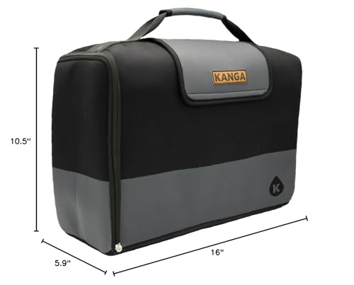Image of Kanga Insulated Cooler Bag - Soft Cooler Bag - Can Beer and Seltzer Drink Cooler - Insulated and Durability Tested - Kanga Kase Mate