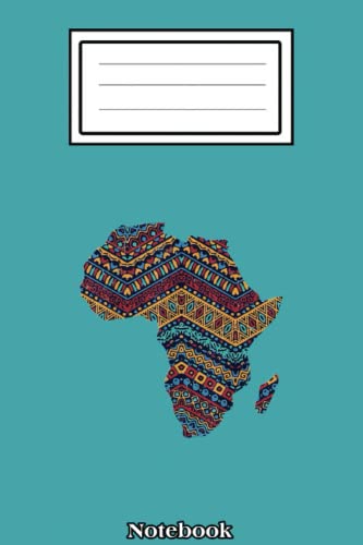 Africa Flag Kente Cloth Black Pride African American Gift Notebook: black history month: notebook journal 6*9 inches 110 pages cover matte finish ... Women, Men & Kids To Celebrate black history