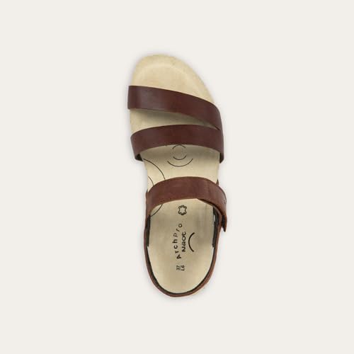 Image of NAOT Kayla Women's Sandals - Supportive 3-Strap Design with Backstrap, Cork & Latex Footbed - Arch Support - Travel-Friendly Comfortable Walking Sandals for All-Day Wear
