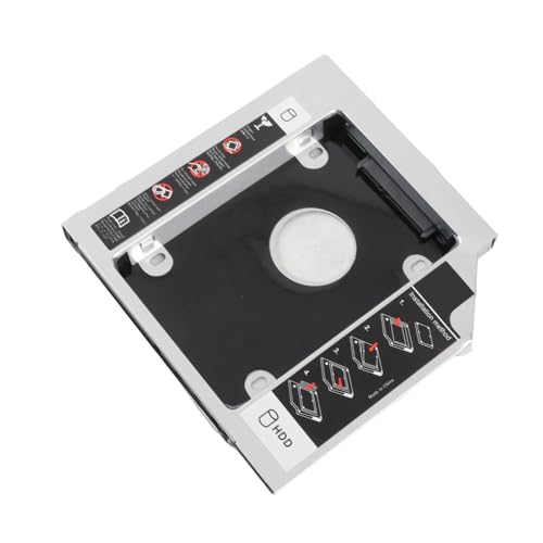 Caddy para disco duro 12.7 mm Aluminio SATA para laptop miniatura 1