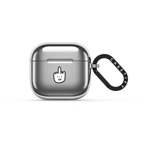 Coque Miroir AirPods 4 CASETiFY de Haute Qualité avec Anneau Pratique