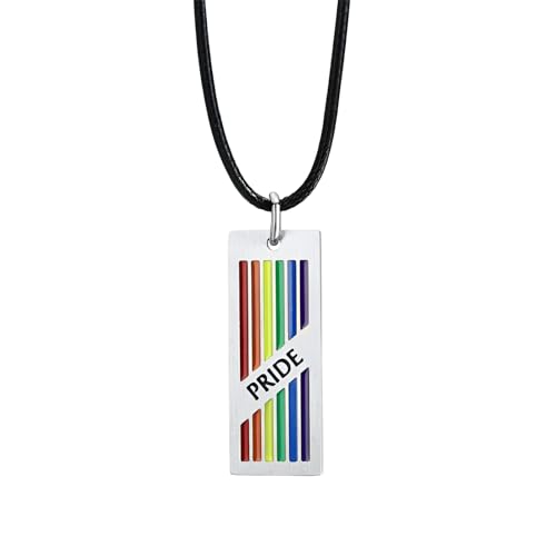 Collier trans double collier en argent 925 avec drapeaux bisexuels