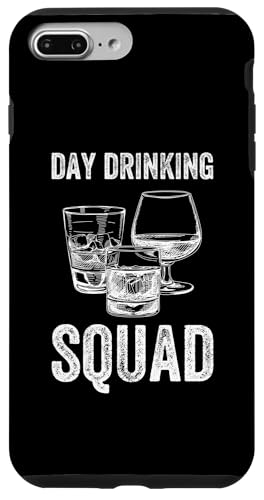 Day Drinking Squad �t�@�j�[ ���g�� �h�����N �j�� ���� �X�}�z�P�[�X iPhone 7 Plus/8 Plus �p