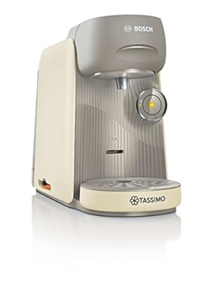 Bosch - Cafetera TASSIMO FINESSE para preparar múltiples bebidas  hasta 70 bebidas  IntensityBoost  INTELLIBREW  color crema  TAS16B7