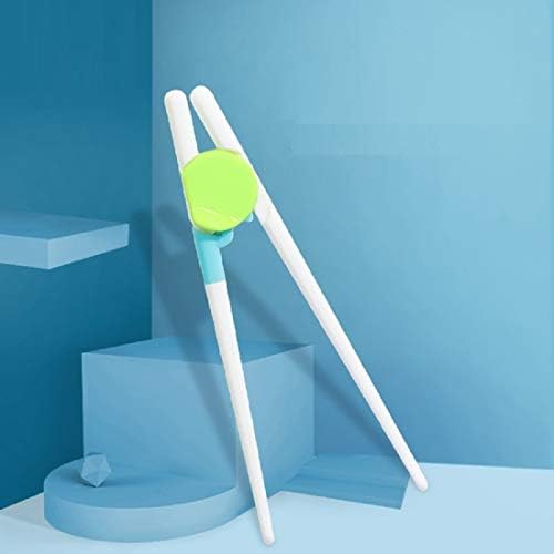 Training chopsticks for kids Adults and beginners - 1 Pairs chopstick with attachable learning chopstick helper - right or left handed