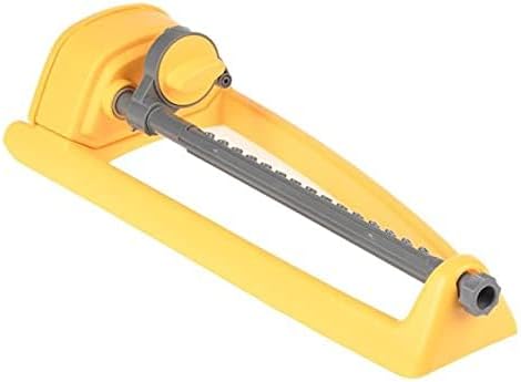 Side view of EXPERT GARDENER Oscillating Sprinkler showing hose connection point