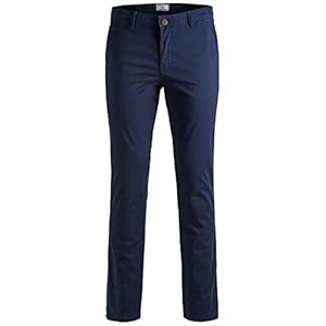 JACK & JONES Chino Slim fit Marco Bowie SA Navy Blazer Navy Blazer 32 34 Navy Blazer (US) 32 / L34
