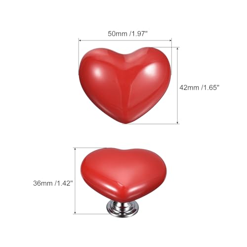 Uxcell 4Pcs Ceramic Knobs, Kitchen Drawer Knobs - Image 2