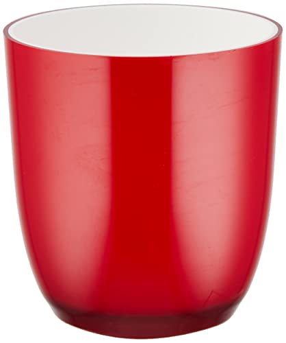 大和プラスチック PON 鉢 P-3号 レッド 底穴有り