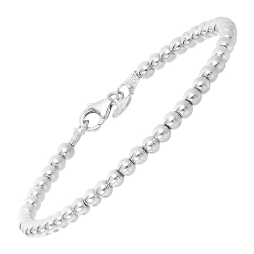 Silpada 'Falling Water' Natural Plated Hematite Beaded Bracelet in Sterling Silver, 7.5