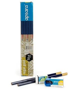 Apsara Regal Gold Pencil (Pack of 50 Pencils)-image-2