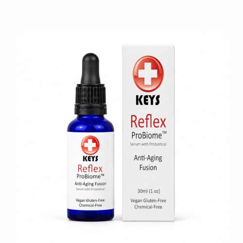 Keys Reflex ProBiome Anti-Aging Face Serum Organic Botanical Oils 1 oz