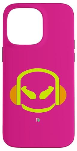Funny DJ Mallow's SmilingFace �n�[�t�J���[ �I�����W/�C�G���[ �X�}�z�P�[�X iPhone 14 Pro Max �p