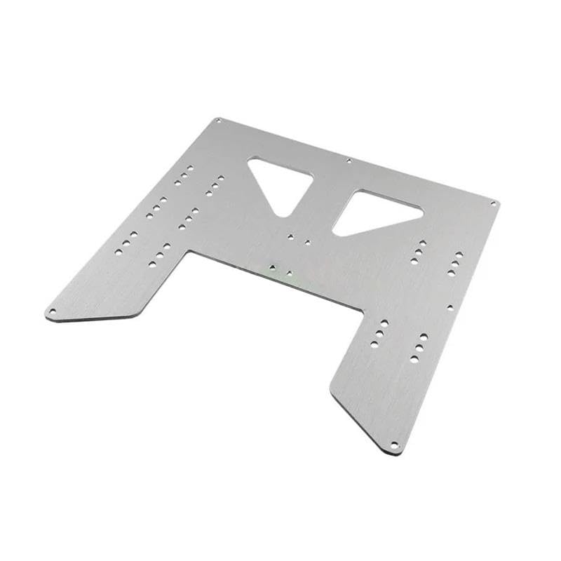 Piastra di aggiornamento Carrello Y for Stampante 3D Piastra in Lega di Alluminio anodizzato Carrello Y Spessore 3 mm
