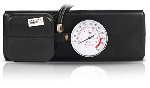 Compressor De Ar Portatil Automotivo Para Encher Pneu De Carro Moto Van Bola E Inflaveis 250 Psi 220