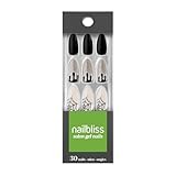 Dashing Diva Nailbliss Gel Nails - Fright or Flight | Salon Quality, Extra Long Halloween Nails | Easy to Apply, Chip Resistant Glue On Nails | Contains 30 XL Coffin Shaped Gel Nails