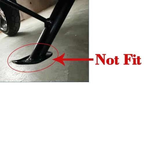 Extension béquille moto NC750X avec surface d'appui élargie 100% - 2