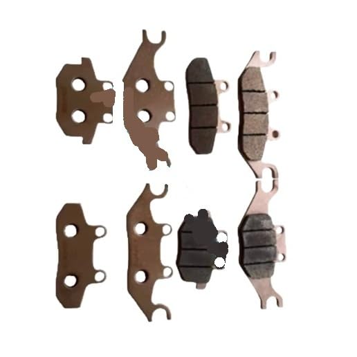 Plaquettes de frein frittées avant arrière pour ATV OD 650 800 1000