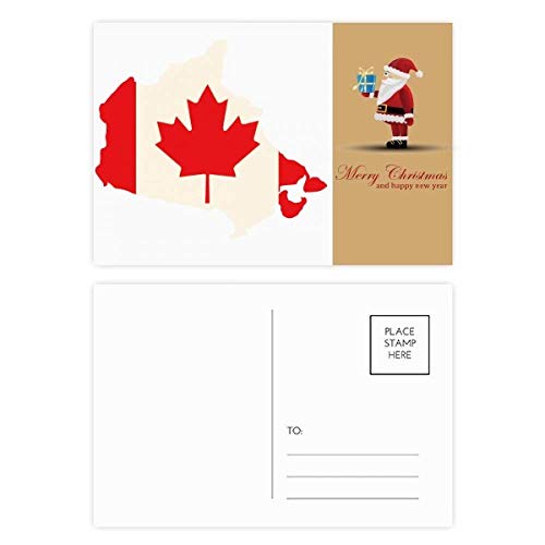 Cartes postales Canada et pays du Père Noël - Lot de 20
