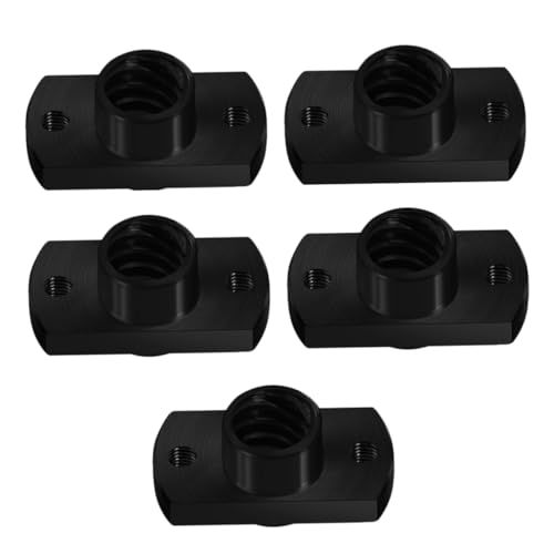 TOPBATHY 5pcs Lead Screw Nut Kit for Printer Lead Screw Compatible for Ender Pom Nut for Elimination Gaps