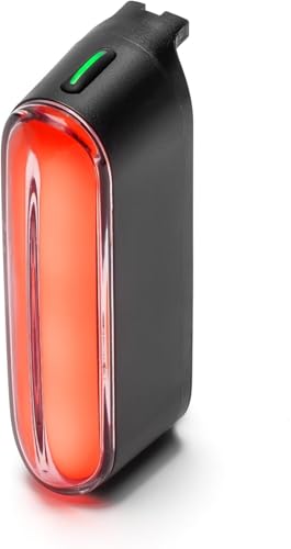 Bike Tail Light, Magnetic Induction USB-C Rechargeable LED Rear Bicycle Safety Light IPX6 Waterproof with 7 Flash Modes Compact Cycling Accessory for Road Mountain Bikes Commuting Night Riding