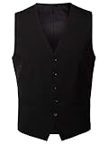 Klassische Weste SELECTED HOMME Male Weste Slim-Fit- 54Black