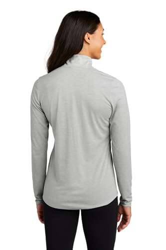 SPORT-TEK PosiCharge Tri-Blend Wicking 1/4-Zip Pullover ST4073