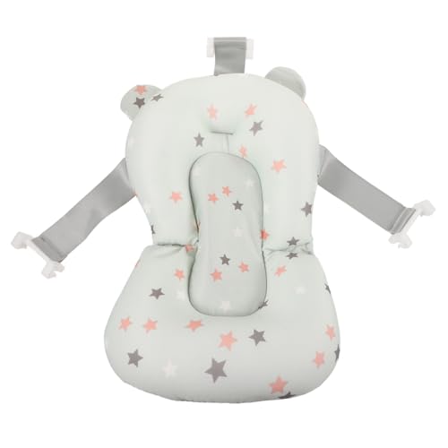 Beatifufu Floating Bathing Bed Baby Bathing Bed Bathtub Bath Cushion Bath Seat for Newborns