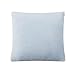 Mixibaby Housse de coussin décorative en flanelle - 40 x 40 cm - Couleur : bleu ciel