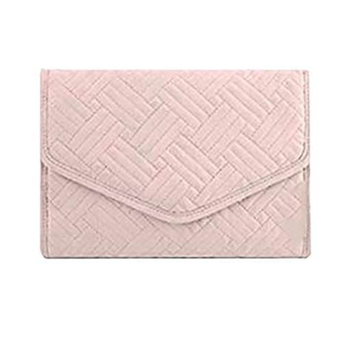 Evita nudos con este estuche organizador de joyas viaje y rollo plegable