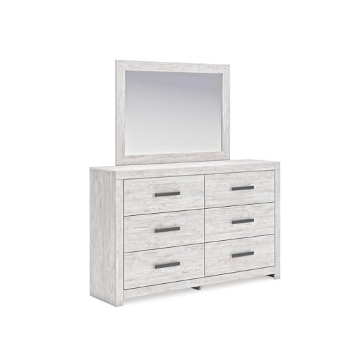 Signature Design Cayboni 6-Drawer Dresser & Mirror