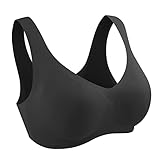 [Diseño Sexy Con Cuello en V.]: Sujetador sexy con cuello en V, diseño de espalda en forma de U que muestra la curva perfecta de la espalda y libera la feminidad. Las almohadillas extraíbles para el pecho facilitan su uso y lavado. Creo que nadie puede resistirse a su encanto único.