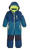 first instinct by killtec Kinder Skioverall/Schneeanzug mit Kapuze FISW 36 MNS ONPC, ocean, 122, 42257-000