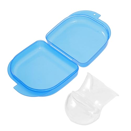 UKCOCO Dispositivo Antirronquidos con Funda de Silicona para Lengua Mini Cubre Lengua Reutilizable y Lavable Diseño Flexible para Mejorar sin Ronquidos