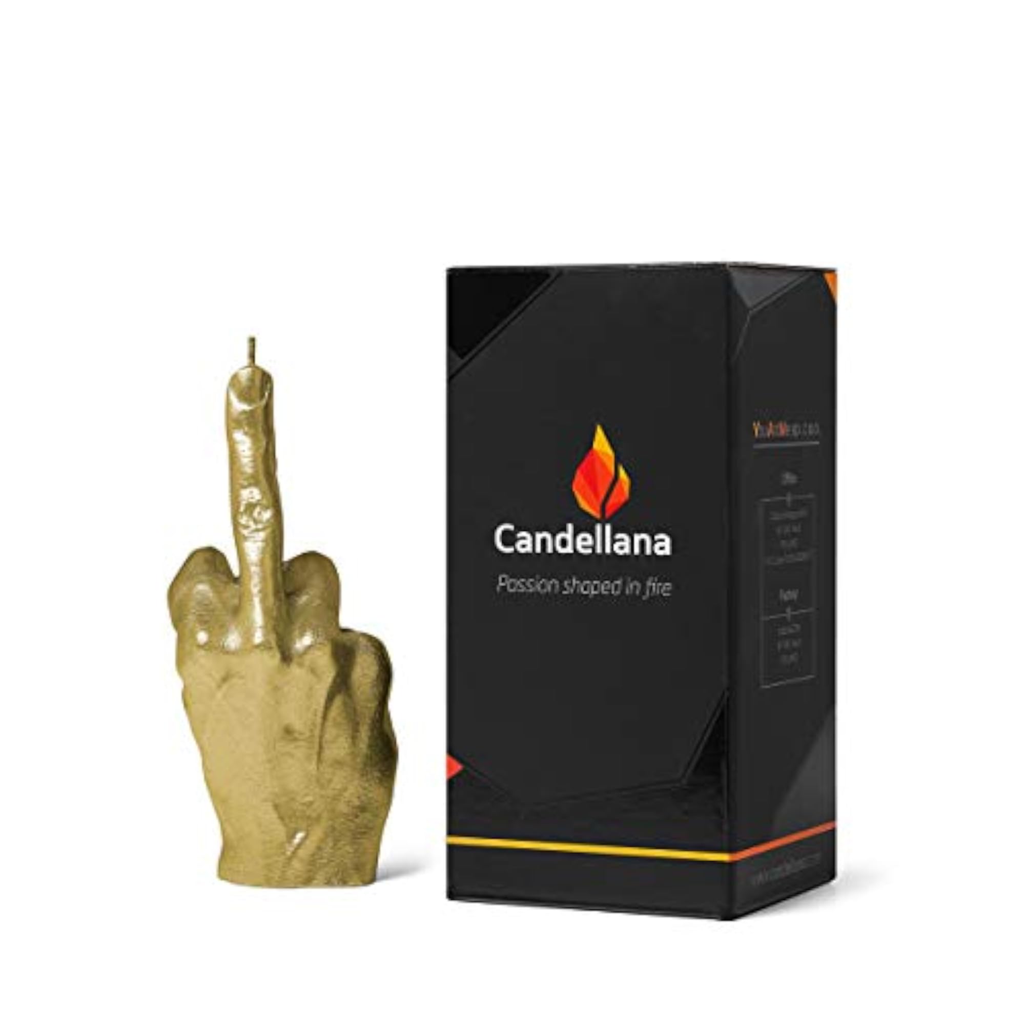 Middle Finger Candle, FCK Hand-Gesture Decor