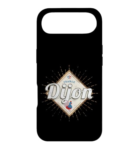 Dijon Ville Bourgogne France Rétro Coq Vintage Souvenir Coque pour iPhone Air