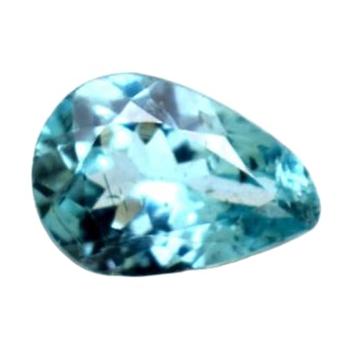 Apatite naturelle poire pierre précieuse en vrac fabrication bijoux bague collier