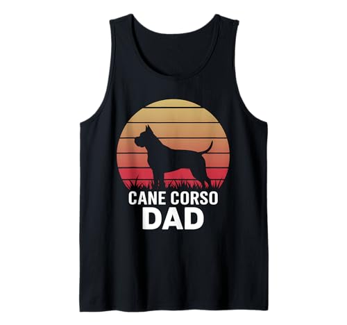 Hombre Cane Corso Papá Dog Cane Corso Camiseta sin Mangas