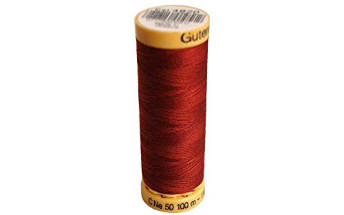 Gutermann hilo de algodón natural 100% Rust miniatura 1