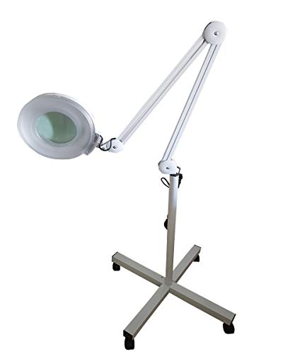 Lupa Estética De Tripé Com Led Bivolt Multi Uso Teem Tm5090