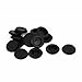 Tool parts 15pcs Black Rubber Closed Blind Blanking Hole Wire Cable Gasket Grommets 20mm
