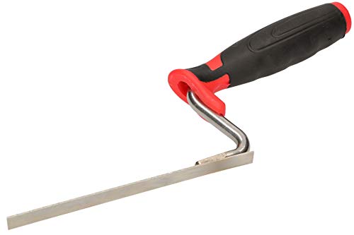 KOTARBAU® Edelstahl Fugenkelle 10 mm zum Verfugen mit Kunststoffgriff Spachtel Fugeneisen Fugenformer unabdingbar für Fugenarbeiten