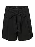 Pantalones cortos de cintura alta con cinturón